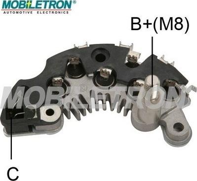 Mobiletron RD-99 - Rectifier, alternator autospares.lv