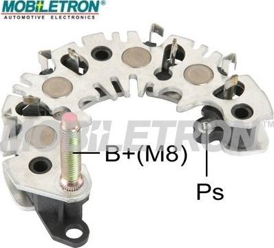 Mobiletron RI-22H - Rectifier, alternator autospares.lv