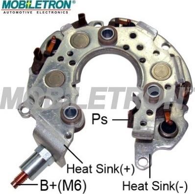 Mobiletron RN-45 - Rectifier, alternator autospares.lv