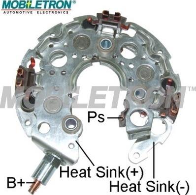 Mobiletron RN-46 - Rectifier, alternator autospares.lv