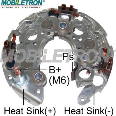 Mobiletron RN-48 - Rectifier, alternator autospares.lv