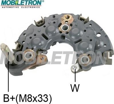 Mobiletron RN-10 - Rectifier, alternator autospares.lv