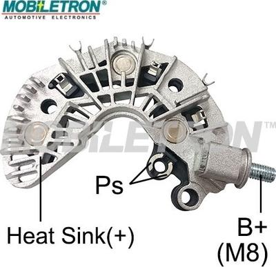 Mobiletron RP-66 - Rectifier, alternator autospares.lv