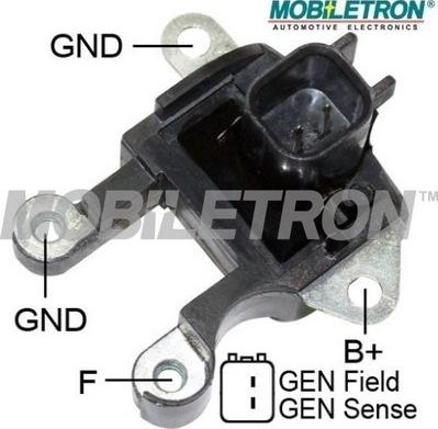 Mobiletron TB-ND163 - Repair Kit, alternator autospares.lv