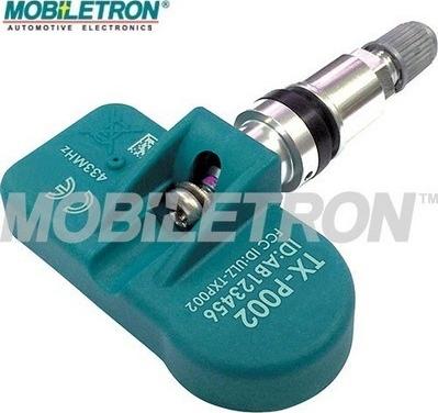 Mobiletron TX-P002 - Wheel Sensor, tyre pressure control system autospares.lv