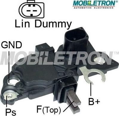 Mobiletron VR-B4197 - Voltage regulator, alternator autospares.lv