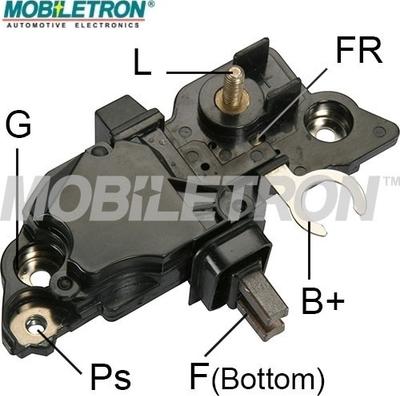 Mobiletron VR-B129 - Voltage regulator, alternator autospares.lv