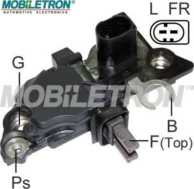 Mobiletron VR-B861 - Voltage regulator, alternator autospares.lv