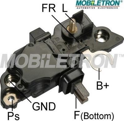 Mobiletron VR-B363 - Voltage regulator, alternator autospares.lv