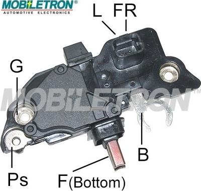 Mobiletron VR-B295 - Voltage regulator, alternator autospares.lv