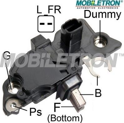 Mobiletron VR-B251 - Voltage regulator, alternator autospares.lv