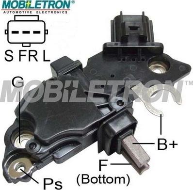 Mobiletron VR-B253 - Voltage regulator, alternator autospares.lv