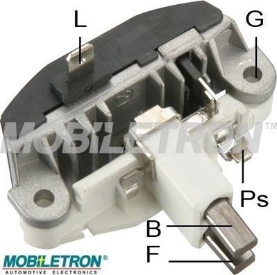 Mobiletron VR-B229 - Voltage regulator, alternator autospares.lv