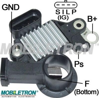 Mobiletron VR-D502 - Voltage regulator, alternator autospares.lv