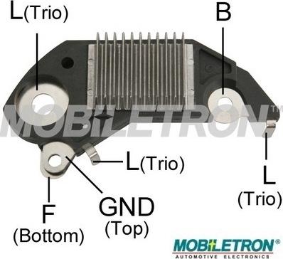 Mobiletron VR-D701 - Voltage regulator, alternator autospares.lv