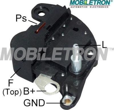 Mobiletron VR-F151A - Voltage regulator, alternator autospares.lv