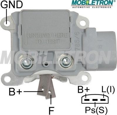 Mobiletron VR-F786BH - Voltage regulator, alternator autospares.lv