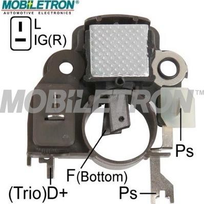 Mobiletron VR-H2009-9H - Voltage regulator, alternator autospares.lv