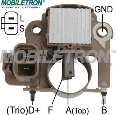Mobiletron VR-H2009-41 - Voltage regulator, alternator autospares.lv