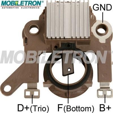 Mobiletron VR-H2009-58 - Voltage regulator, alternator autospares.lv