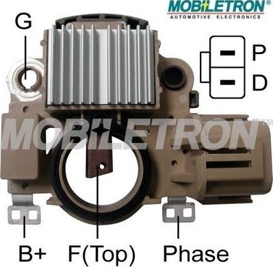 Mobiletron VR-H2009-100 - Voltage regulator, alternator autospares.lv