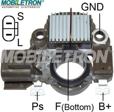 Mobiletron VR-H2009-115 - Voltage regulator, alternator autospares.lv