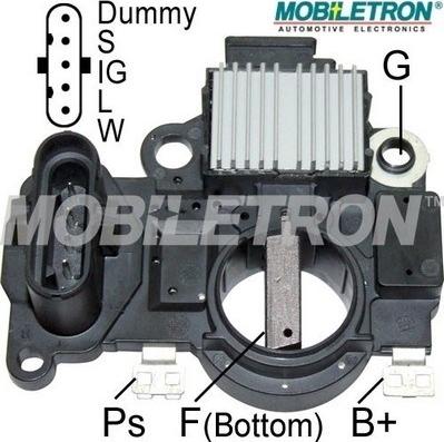 Mobiletron VR-H2009-132B - Voltage regulator, alternator autospares.lv