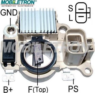 Mobiletron VR-H2009-120 - Voltage regulator, alternator autospares.lv