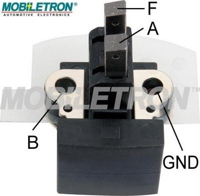 Mobiletron VR-H2009-17 - Voltage regulator, alternator autospares.lv