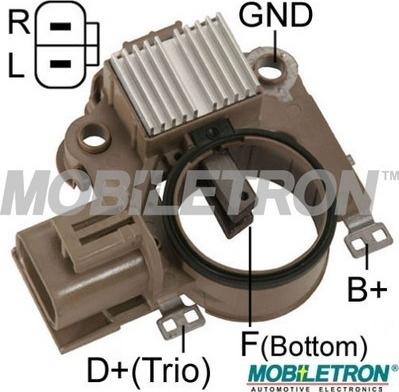 Mobiletron VR-H2009-80B - Voltage regulator, alternator autospares.lv