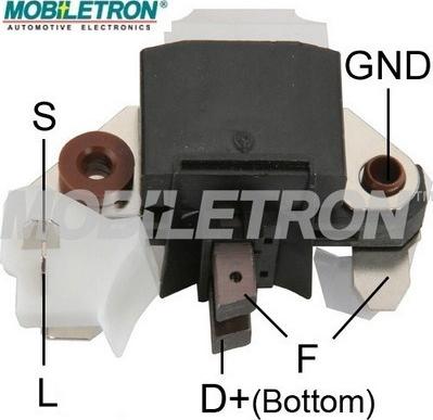 Mobiletron VR-H2009-3 - Voltage regulator, alternator autospares.lv