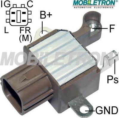 Mobiletron VR-H2005-90 - Voltage regulator, alternator autospares.lv