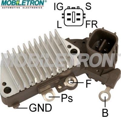 Mobiletron VR-H2005-64A - Voltage regulator, alternator autospares.lv