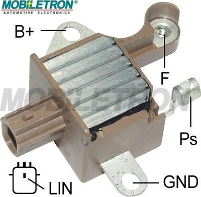 Mobiletron VR-H2005-190 - Voltage regulator, alternator autospares.lv