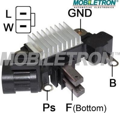 Mobiletron VR-H2000-50 - Voltage regulator, alternator autospares.lv