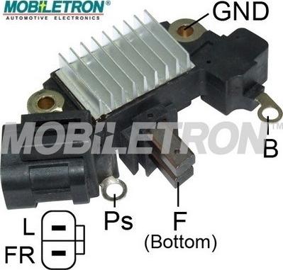 Mobiletron VR-H2000-64 - Voltage regulator, alternator autospares.lv