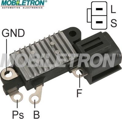 Mobiletron VR-H2000-18 - Voltage regulator, alternator autospares.lv