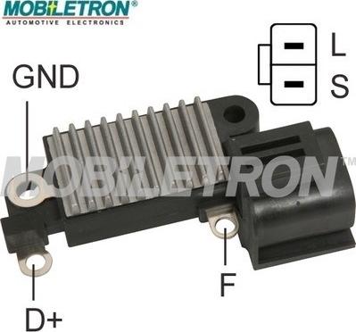 Mobiletron VR-H2000-17 - Voltage regulator, alternator autospares.lv