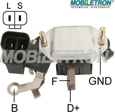 Mobiletron VR-H2000-30 - Voltage regulator, alternator autospares.lv