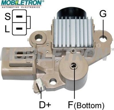 Mobiletron VR-MD07 - Voltage regulator, alternator autospares.lv