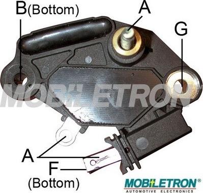 Mobiletron VR-PR1669 - Voltage regulator, alternator autospares.lv