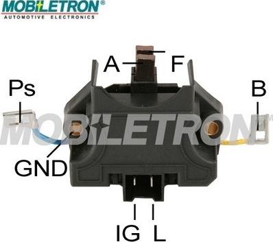 Mobiletron VR-PR126 - Voltage regulator, alternator autospares.lv