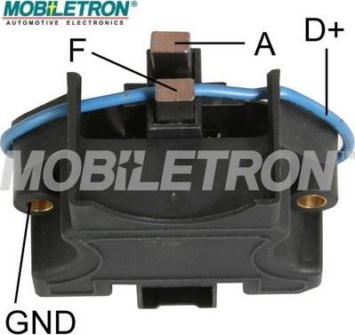 Mobiletron VR-PR128B - Voltage regulator, alternator autospares.lv