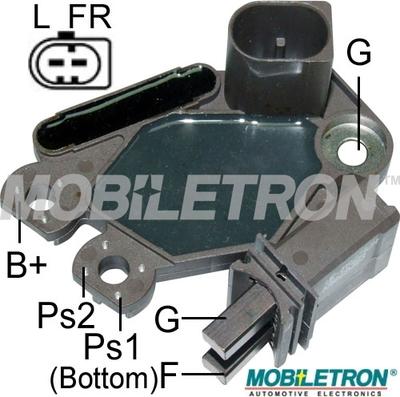 Mobiletron VR-PR2292H - Voltage regulator, alternator autospares.lv