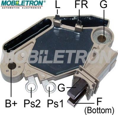 Mobiletron VR-V3419 - Voltage regulator, alternator autospares.lv