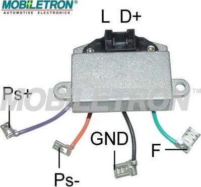 Mobiletron VR-VW004 - Voltage regulator, alternator autospares.lv