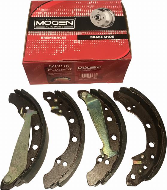 Mogen MDB16 - Brake Shoe Set autospares.lv