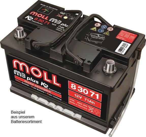 MOLLBATTERIEN 83058 - Starter Battery autospares.lv