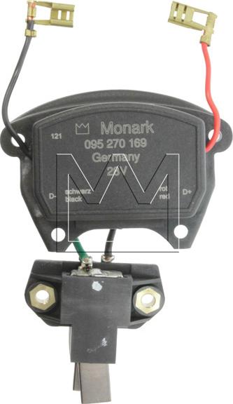 Monark 095270169 - Voltage regulator, alternator autospares.lv