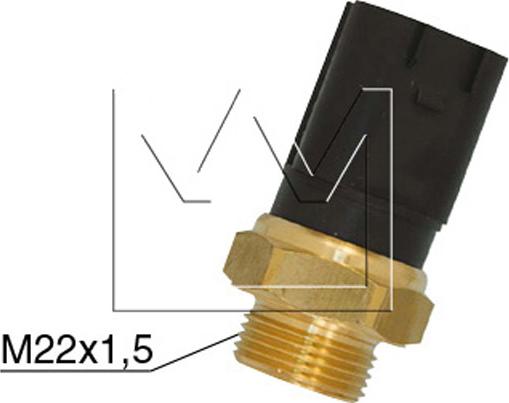 Monark 090605111 - Sensor, coolant temperature autospares.lv